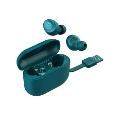 JLab GO Air POP Wireless Earbuds Headphones, Bluetooth, Teal (EBGAIRPOPRTEL124)