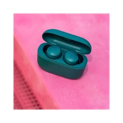 JLab GO Air POP Wireless Earbuds Headphones, Bluetooth, Teal (EBGAIRPOPRTEL124)