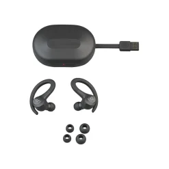 JLab GO Air Sport Wireless Earbuds, Bluetooth, Graphite (EBGAIRSPRTRBLK124)