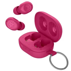 JLab JBuds Mini Wireless Noise Canceling Earbuds, Bluetooth, Pink (EBJBMINIRPNK124)