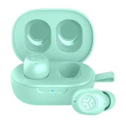 JLab JBuds Mini Wireless Noise Canceling Earbuds, Bluetooth, Mint (EBJBMINIRMNT124)