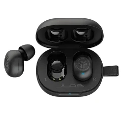 JLab JBuds Mini Wireless Noise Canceling Earbuds, Bluetooth, Black (EBJBMINIRBLK124)