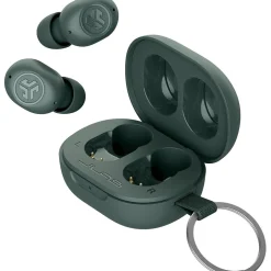 JLab JBuds Mini Wireless Noise Canceling Earbuds, Bluetooth, Sage (EBJBMINIRSGE124)
