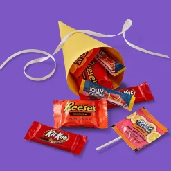 Hard Candy & Lollipops<Hershey's JOLLY RANCHER, KIT KAT and REESE'S Assorted Flavored Snack Size, Candy Party Pack, 34.19 oz (HEC93942)