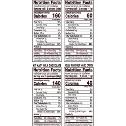 Hard Candy & Lollipops<Hershey's JOLLY RANCHER, KIT KAT and REESE'S Assorted Flavored Snack Size, Candy Party Pack, 34.19 oz (HEC93942)