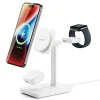 JOURNEY TRIO ULTRA 3-in-1 Fast Wireless Charging Station, White (JMSRT31WH)