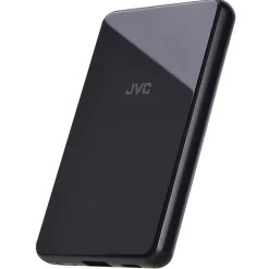 JVC Qi Wireless Charger and Power Bank, 5-Watt, Black, (BHQPB50)