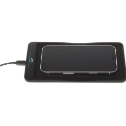 JVC Wireless Qi Charger, 15-Watt, Black, (BHQCP1)