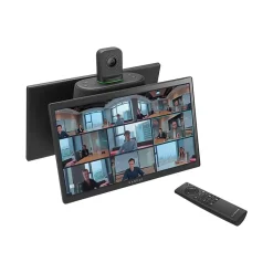 Kandao Meeting Ultra HD 4K AI Conference Host with Dual Touch Screens, 16 Megapixels, Black (MT1001)* Webcams