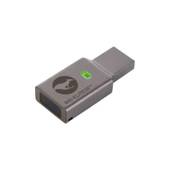 Kanguru Defender Bio-Elite30 32GB USB 3.2 Flash Drive, Gray (KDBE30-32G)* Usb Flash Drives