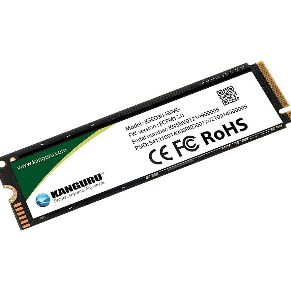 Kanguru Defender Opal SED30 2TB M.2 PCI Express Internal Solid State Drive, 3D-NAND (KSED30-NVME-2T)* Solid State Drives