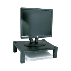 Kantek Adjustable Monitor Stand, Black (MS400)* Monitor Mounts & Stands