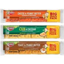 Crackers<Keebler Cracker Variety Pack, 1.8 oz, 36/count (600-00773)