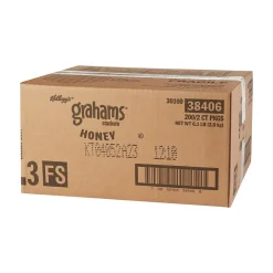 Cookies<Kellogg's Honey Graham Crackers, .49 oz., 200/Carton (802690)