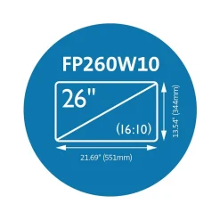 Kensington Anti-Glare Reversible Privacy Screen for 26