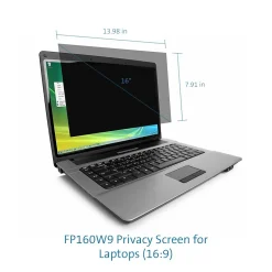 Kensington Anti-Glare Reversible Privacy Screen for 16" Widescreen Laptop, 16:9 (K52125WW)