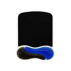 Kensington Duo Gel Mouse Pad/Wrist Rest Combo, Black/Blue (62401)* Ergonomic Wrist Rests