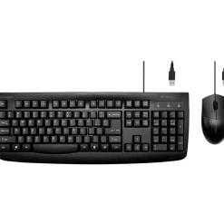 Kensington Pro Fit Keyboard and Optical Mouse Combo, Black (K70316US)* Ergonomic Keyboard & Mouse Sets