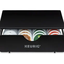 Coffee Organizers<Keurig Coffee Slim Storage Drawer, 24-Pod Capacity, Black (5000199362)