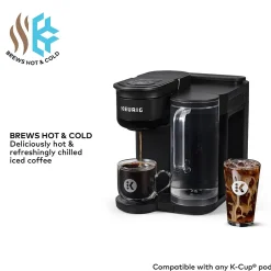 Coffee Makers<Keurig ® K-Brew + Chill Single Serve Coffee Maker, Black (5000380296)