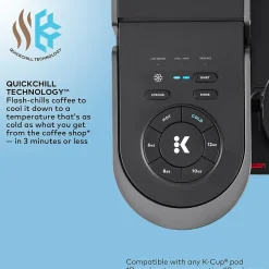 Coffee Makers<Keurig ® K-Brew + Chill Single Serve Coffee Maker, Black (5000380296)