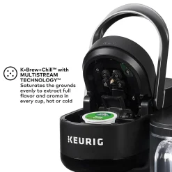 Coffee Makers<Keurig ® K-Brew + Chill Single Serve Coffee Maker, Black (5000380296)