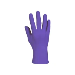 Kimberly-Clark Powder Free Nitrile Exam Gloves, Medium, Purple, 100/Box (55082)