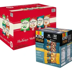 Variety Snack Packs<KIND Minis Variety Pack, 62/Bundle (600-04052)