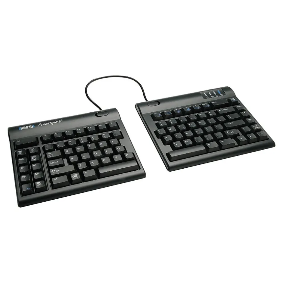 Kinesis Freestyle2 for PC Ergonomic Keyboard, Black (KB800PB-US)* Ergonomic Keyboards