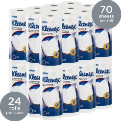 Paper Towels<Kleenex Premiere Paper Towels, 1-ply, 70 Sheets/Roll, 24 Rolls/Pack (13964)