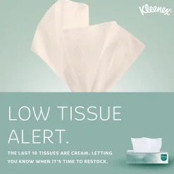 Kleenex Professional Naturals Standard Facial Tissue, 2-Ply, White, 125 Sheets/Box, 48 Boxes/Case (21601)