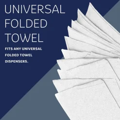 Paper Towels<Kleenex Recycled Multifold Paper Towels, 1-ply, 150 Sheets/Pack, 8 Packs/Carton (02046)
