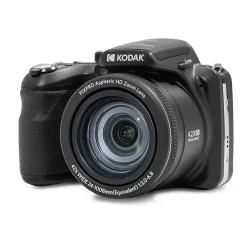 Cameras & Camcorders<Kodak PIXPRO 20MP Bridge Digital Camera, 42x Optical Zoom, Black (AZ425-BK)