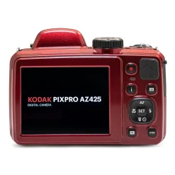 Cameras & Camcorders<Kodak PIXPRO 20MP Bridge Digital Camera, 42x Optical Zoom, Red (AZ425-RD)