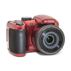 Cameras & Camcorders<Kodak PIXPRO 16MP Bridge Digital Camera, 25x Optical Zoom, Red (AZ255-RD)