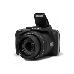 Cameras & Camcorders<Kodak PIXPRO 16MP Digital Bridge Camera, 52x Optical Zoom, Black (AZ528-BK)
