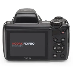 Cameras & Camcorders<Kodak PIXPRO 16MP Digital Bridge Camera, 52x Optical Zoom, Black (AZ528-BK)