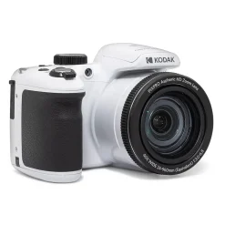Cameras & Camcorders<Kodak PIXPRO 20MP Digital Bridge Camera, 40x Optical Zoom, White (AZ405-WH)