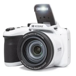 Cameras & Camcorders<Kodak PIXPRO 20MP Digital Bridge Camera, 40x Optical Zoom, White (AZ405-WH)