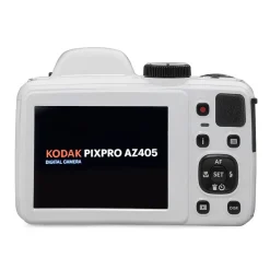 Cameras & Camcorders<Kodak PIXPRO 20MP Digital Bridge Camera, 40x Optical Zoom, White (AZ405-WH)