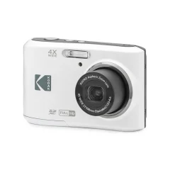 Cameras & Camcorders<Kodak PIXPRO 16MP Point and Shoot Digital Camera, 4x Optical Zoom, White (FZ45-WH)
