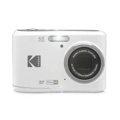 Cameras & Camcorders<Kodak PIXPRO 16MP Point and Shoot Digital Camera, 4x Optical Zoom, White (FZ45-WH)