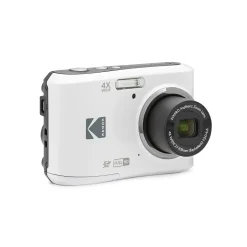 Cameras & Camcorders<Kodak PIXPRO 16MP Point and Shoot Digital Camera, 4x Optical Zoom, White (FZ45-WH)