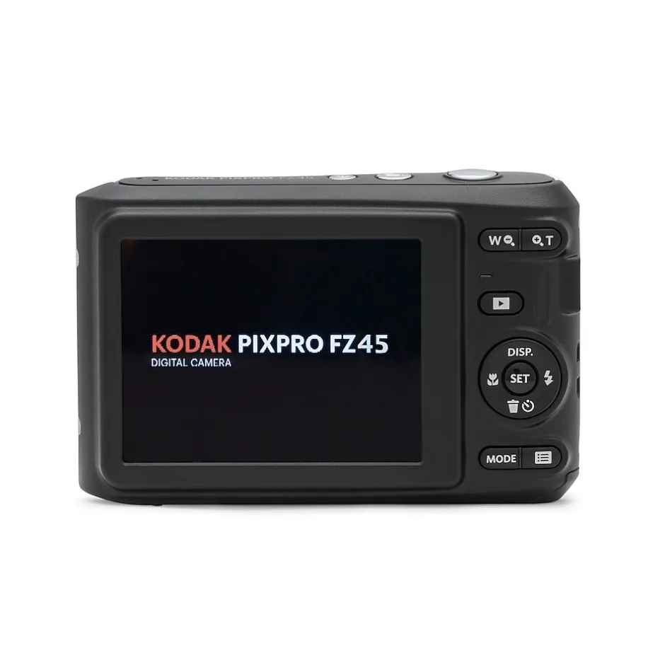 Cameras & Camcorders<Kodak PIXPRO 16MP Point and Shoot Digital Camera, 4x Optical Zoom, White (FZ45-WH)