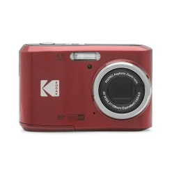 Cameras & Camcorders<Kodak PIXPRO 16MP Point and Shoot Digital Camera, 4x Optical Zoom, Red (FZ45-RD)