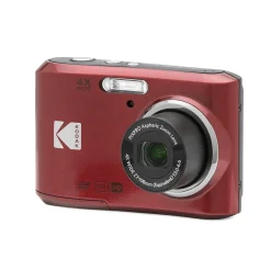 Cameras & Camcorders<Kodak PIXPRO 16MP Point and Shoot Digital Camera, 4x Optical Zoom, Red (FZ45-RD)