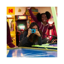 Cameras & Camcorders<Kodak Smile+ 5 Megapixels Digital Instant Print Camera, Teal/Blue (RODSMPCAMBL)