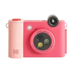 Cameras & Camcorders<Kodak Smile+ 5 Megapixels Digital Instant Print Camera, Fuchsia (RODSMPCAMFS)