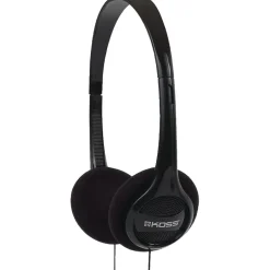 Koss-Headphones Koss On-Ear Headphones, Black, 25/Pack (190238 KPH7)