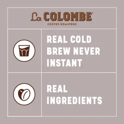 Coffee<La Colombe Coffee La Colombe Draft Oatmilk Vanilla Latte Caffeinated Cold Brew Coffee, Medium Roast, 11 oz., 12/Carton (LCT02584)